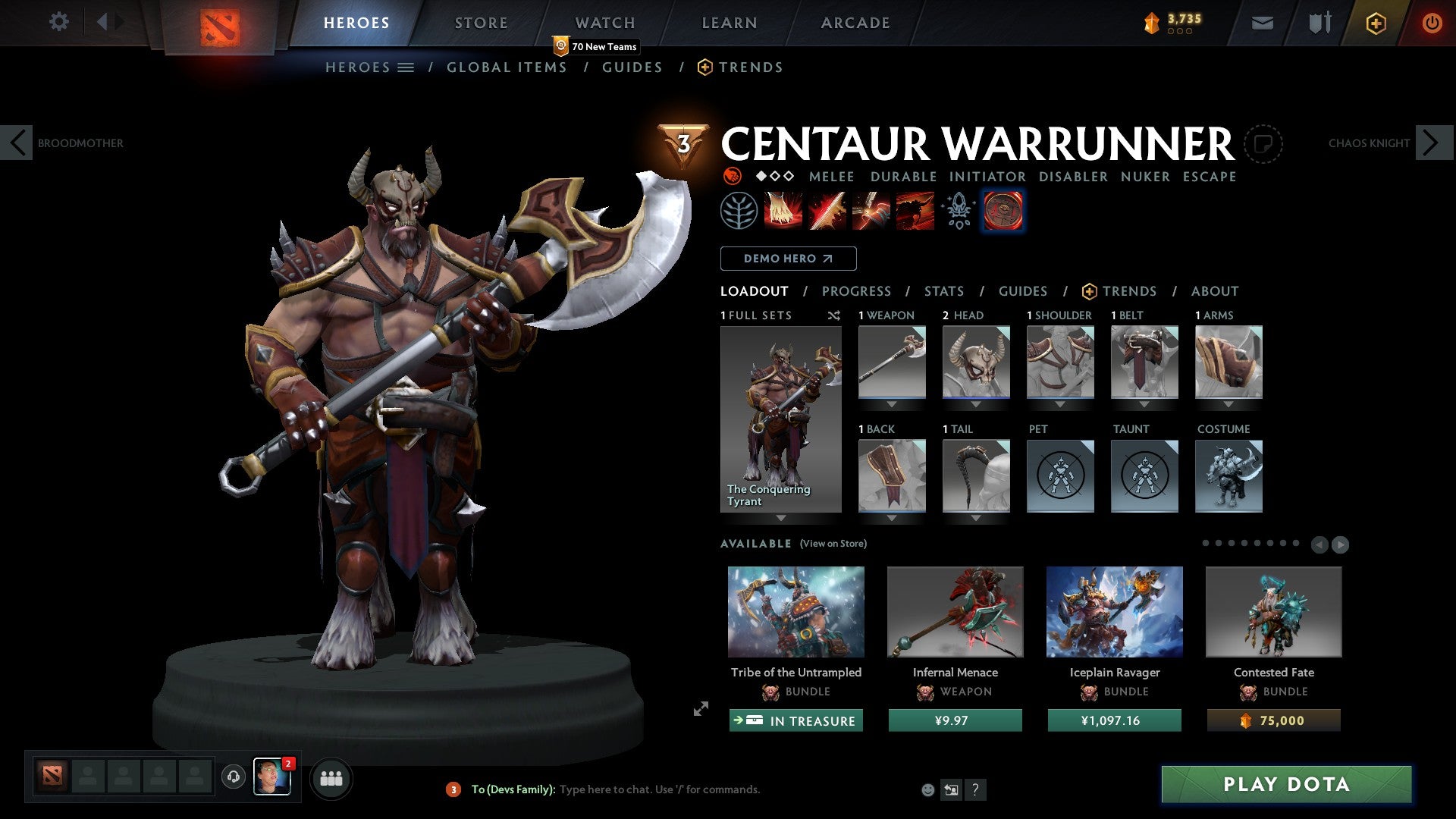 Crusader III | MMR: 1935 - Behavior: 9950