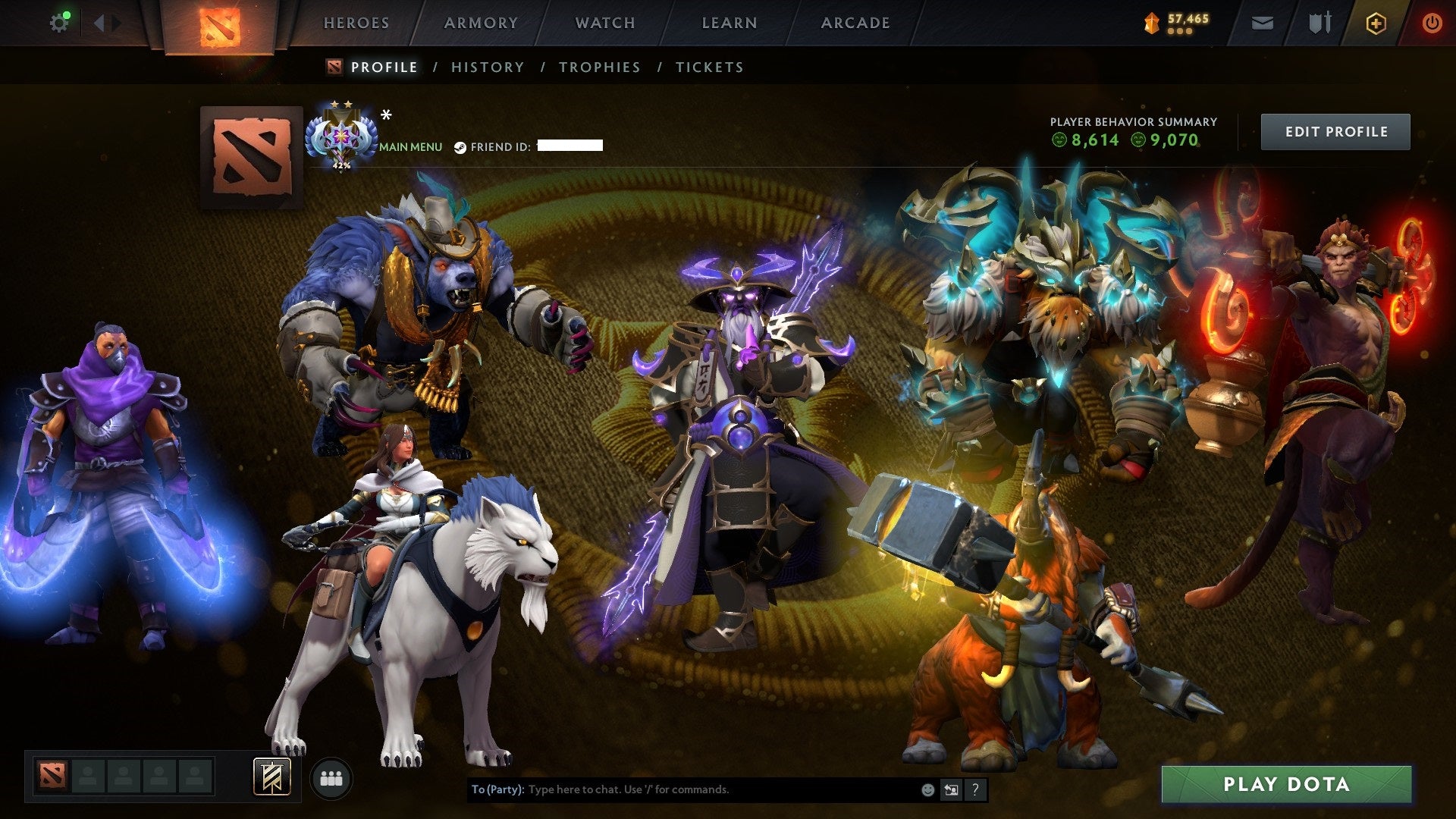 MMR: 4070 - Behavior: 9070