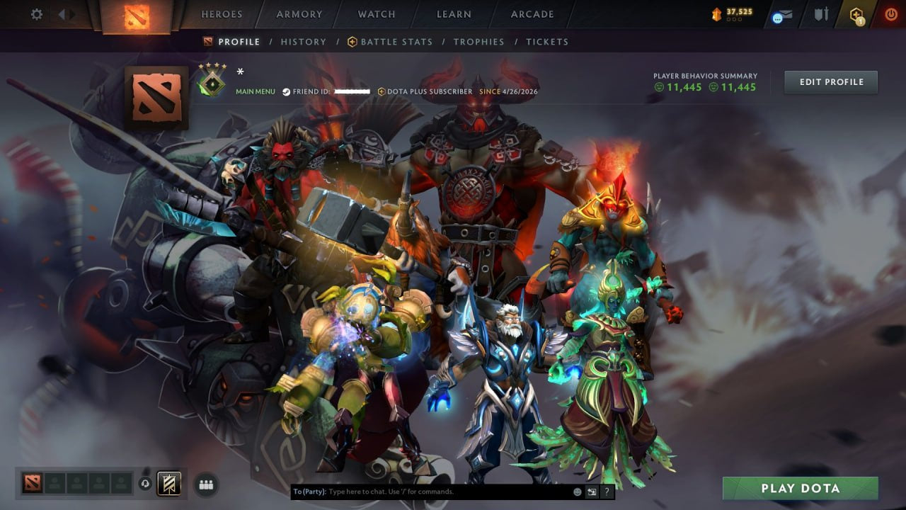 MMR: 375 - Behavior: 11445