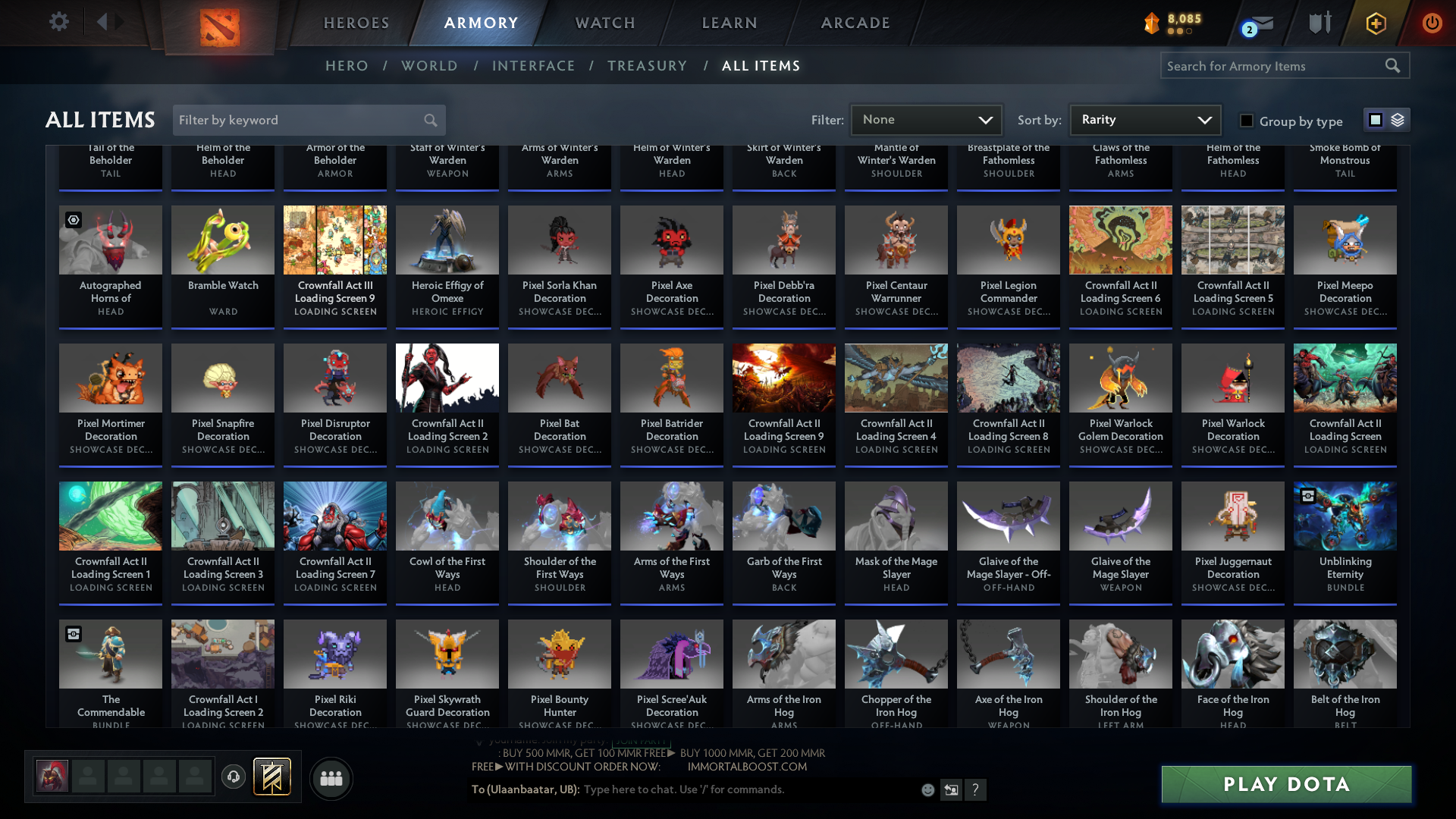 MMR: 3563 - Behavior: 8440