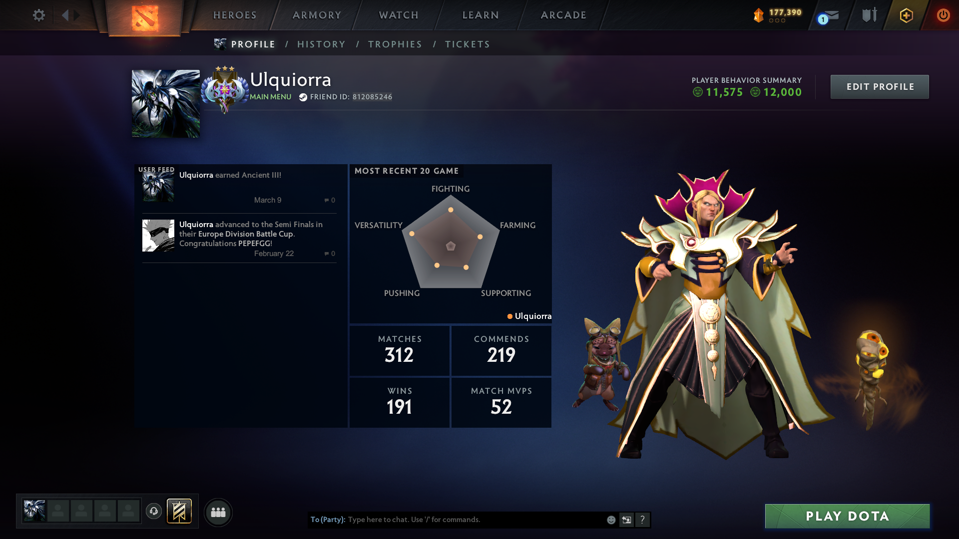 MMR: 4157 - Behavior: 12000