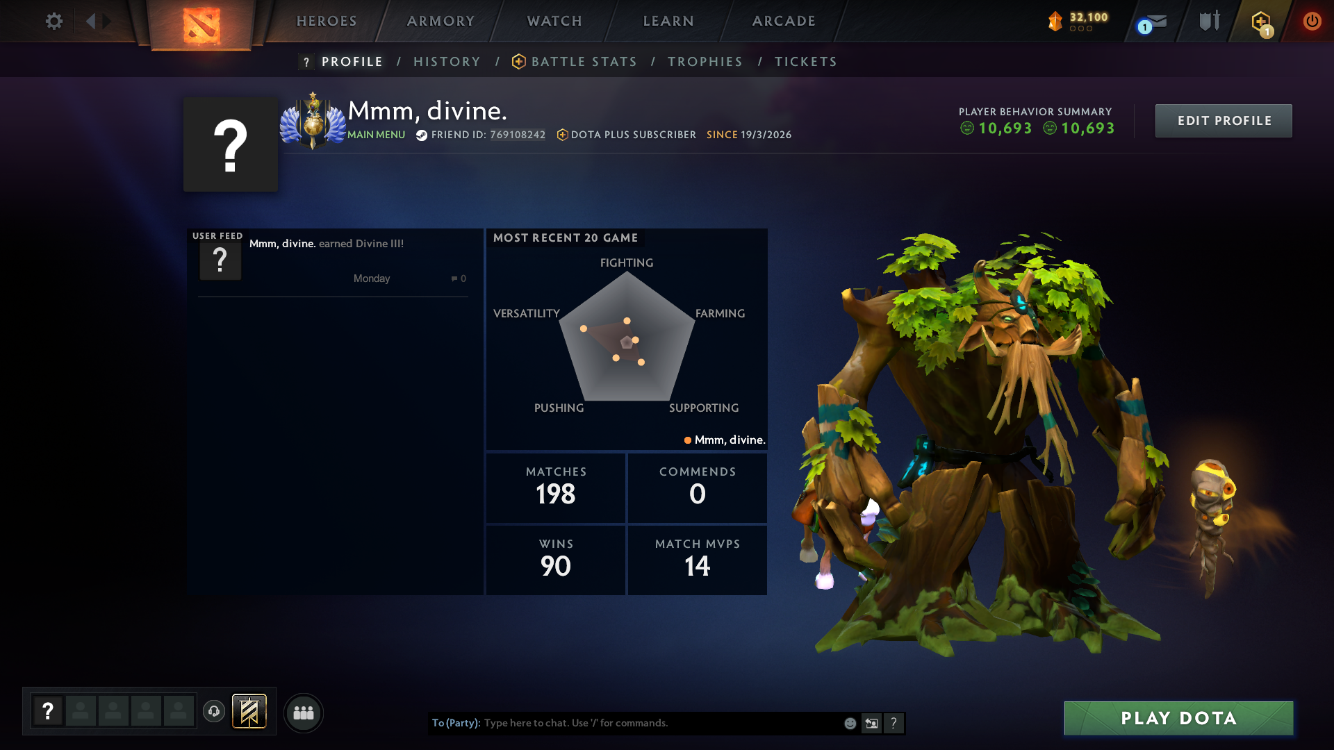 MMR: 4618 - Behavior: 10693