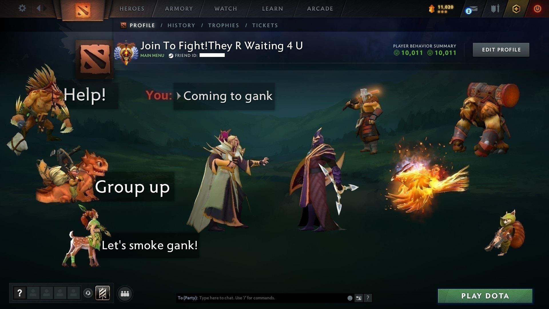 Immortal | MMR: 6488 - Behavior: 10011 - Communication: 10011