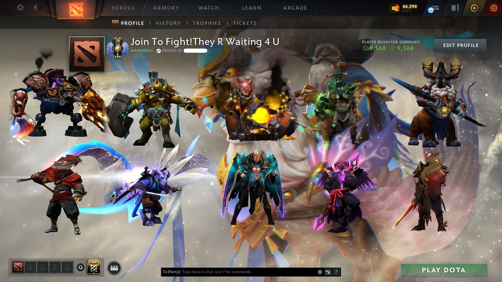 Divine II | MMR: 4858 - Behavior: 9568 - Communication: 9568