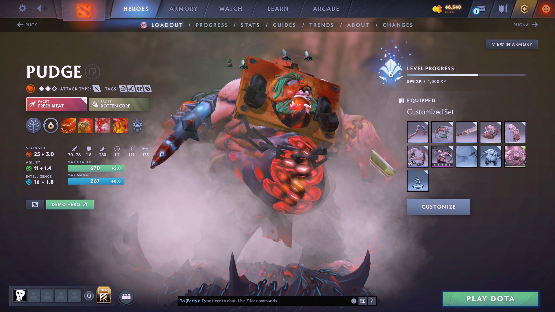 Legend V | MMR: 3689 - Behavior: 11490