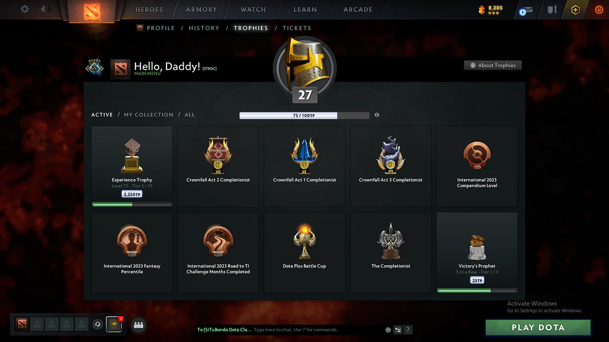 Crusader V | MMR: 2223 - Behavior: 8612 - Communication: 8612