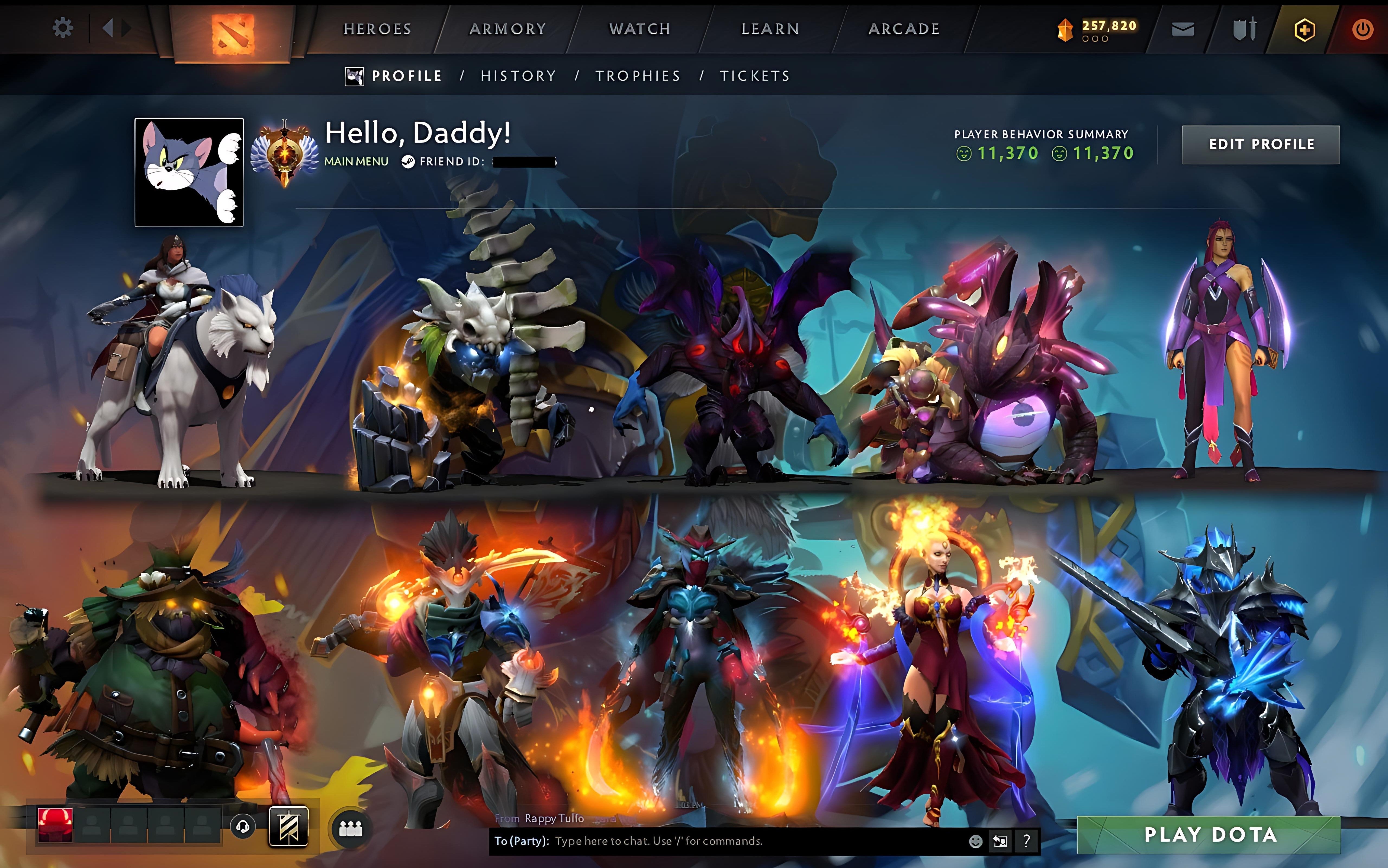 Immortal | MMR: 7584 - Behavior: 11370 - Communication: 11370