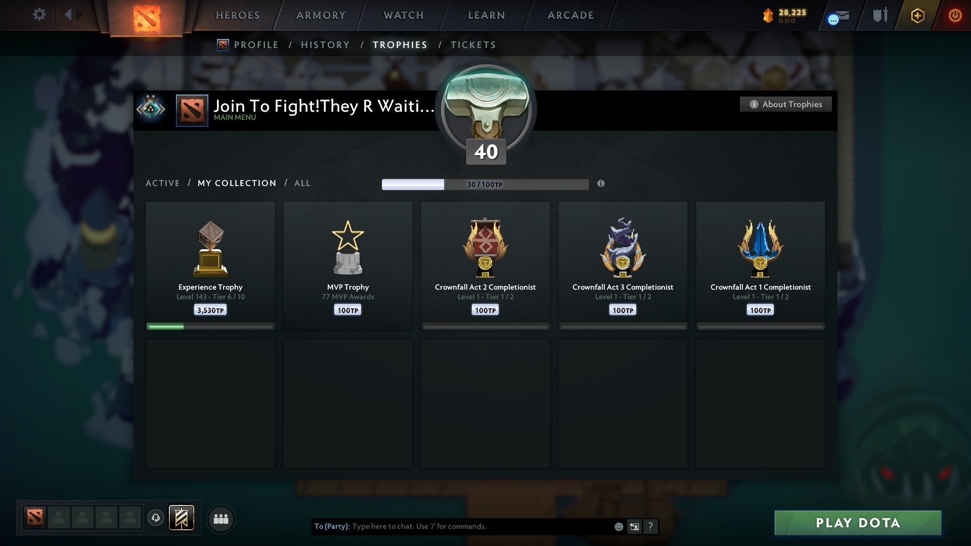 Crusader II | MMR: 1594 - Behavior: 8901 - Communication: 8901