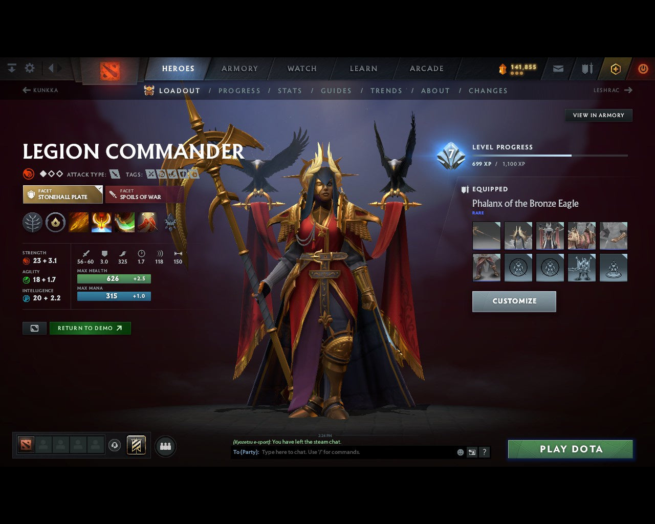 Crusader V | MMR: 2062 - Behavior: 8437