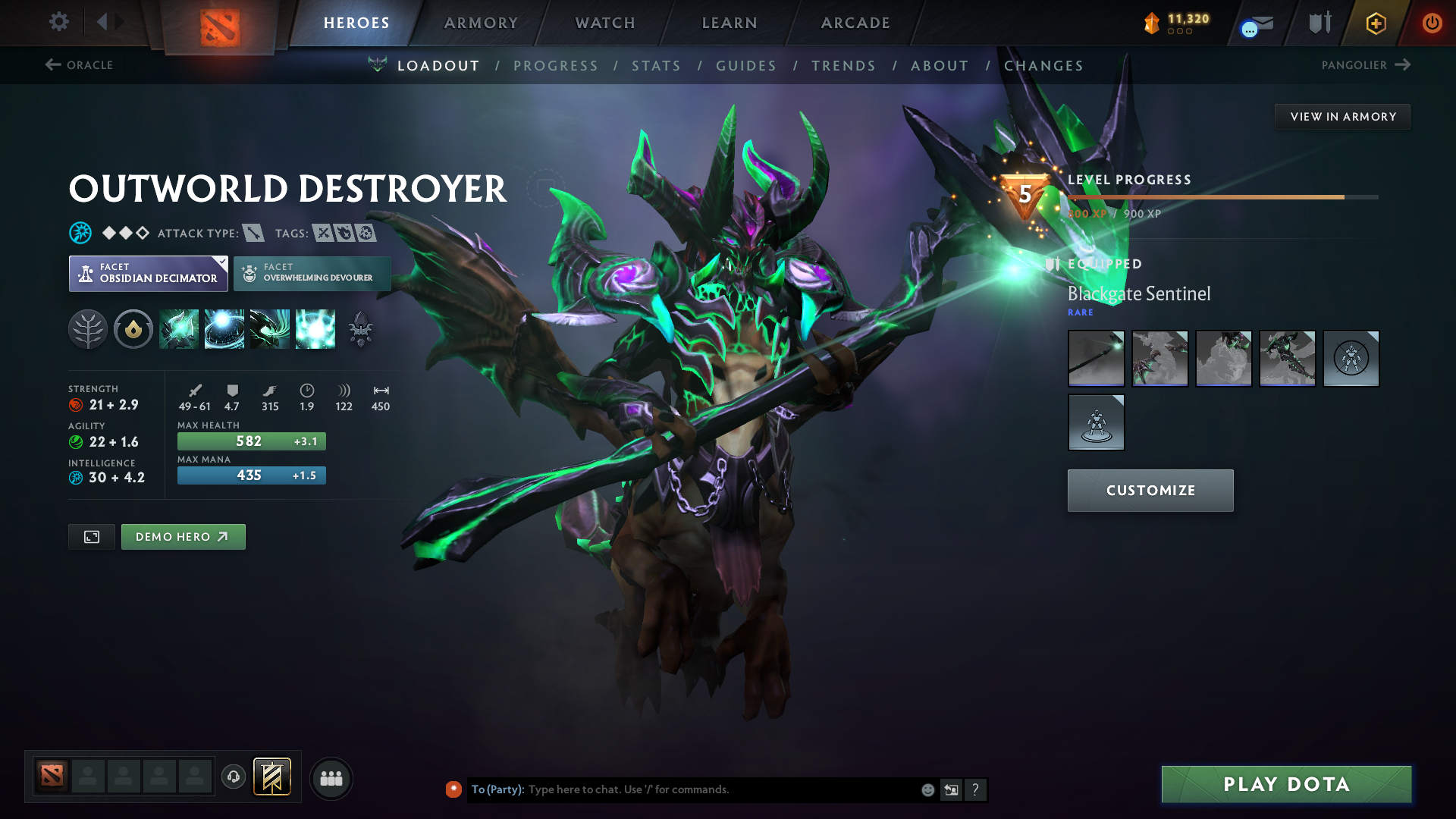 Legend II | MMR: 3274 - Behavior: 12000 - Communication: 12000