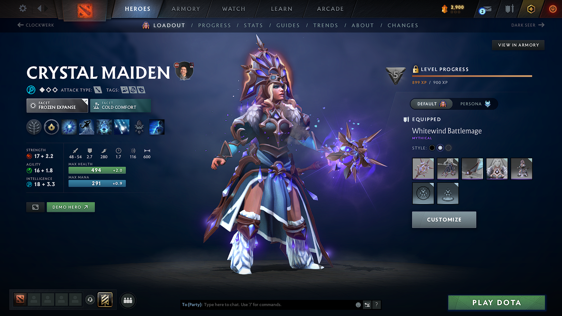 Divine V | MMR: 5347 - Behavior: 11300 - Communication: 11300