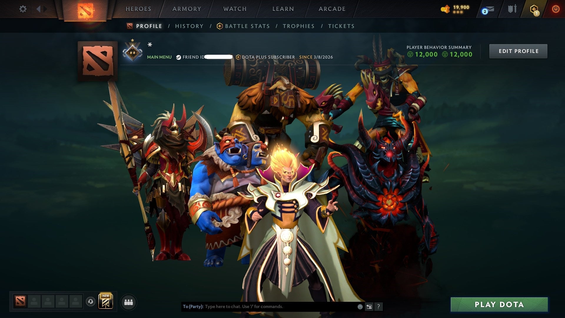 MMR: 695 - Behavior: 12000