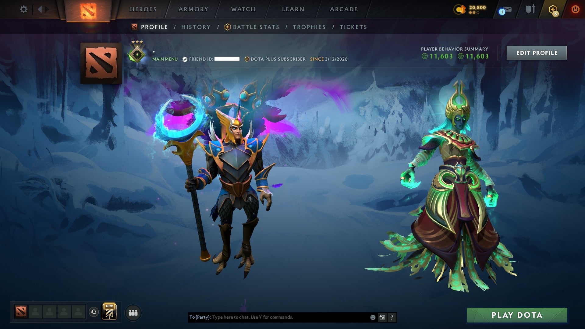 MMR: 266 - Behavior: 11603