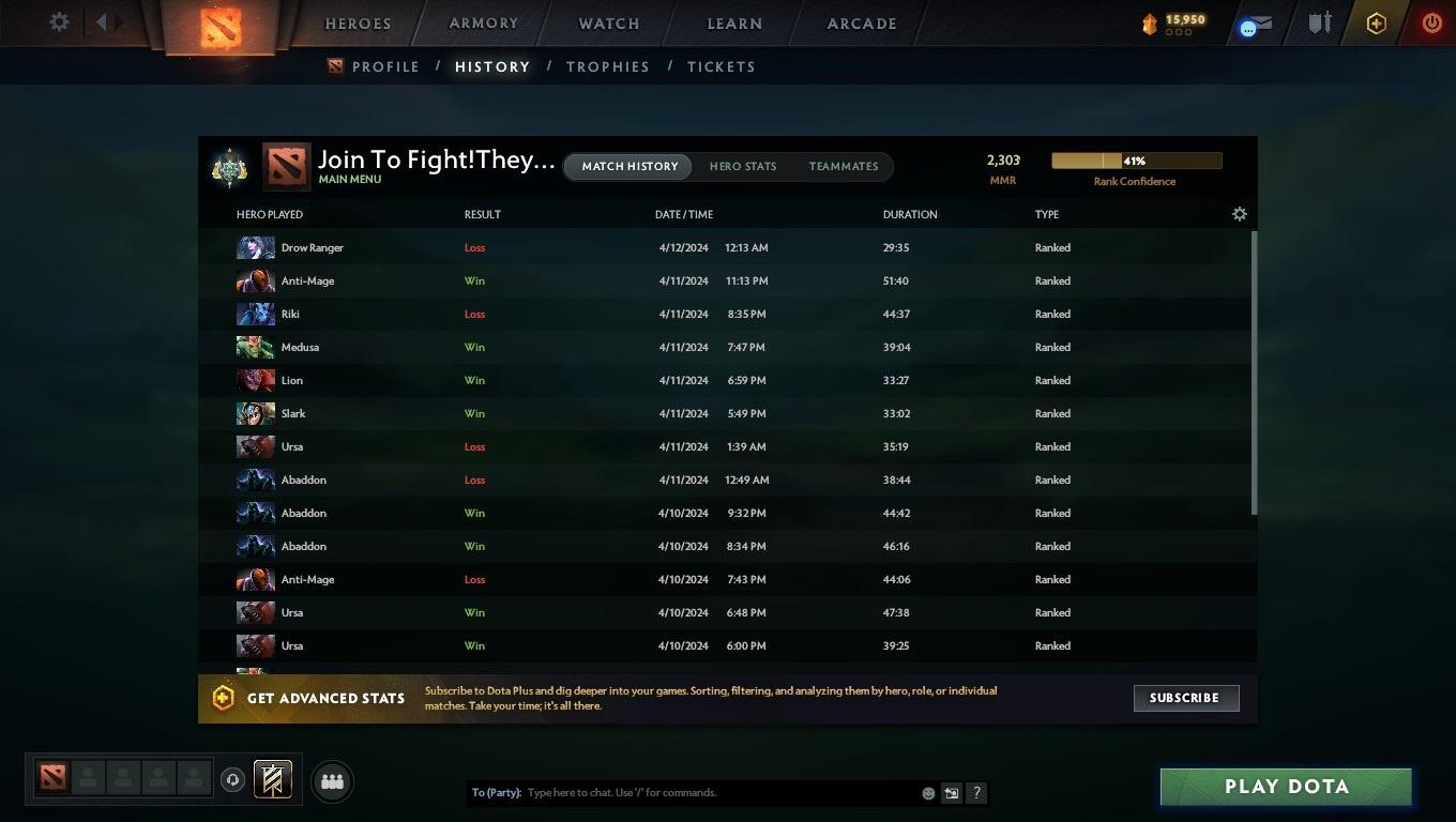 Archon I | MMR: 2303 - Behavior: 10312 - Communication: 10312