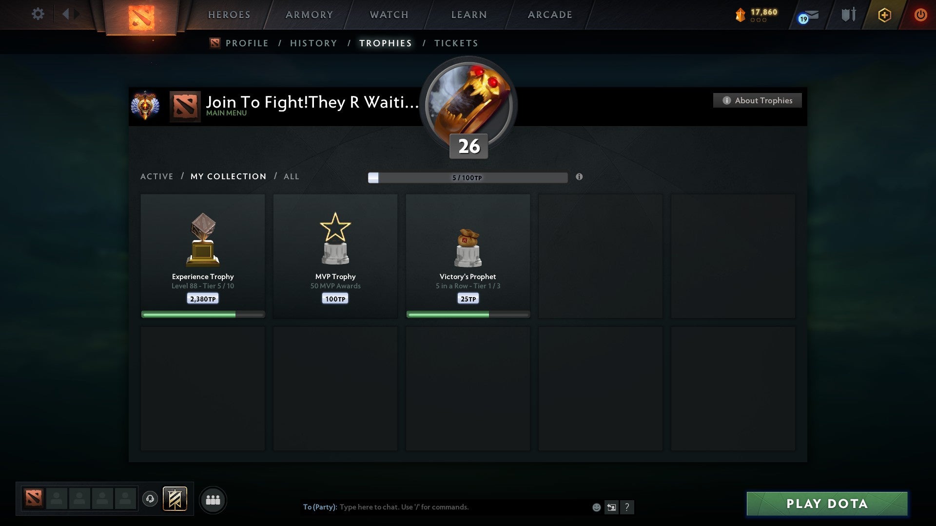 Immortal | MMR: 7331 - Behavior: 9243 - Communication: 9243