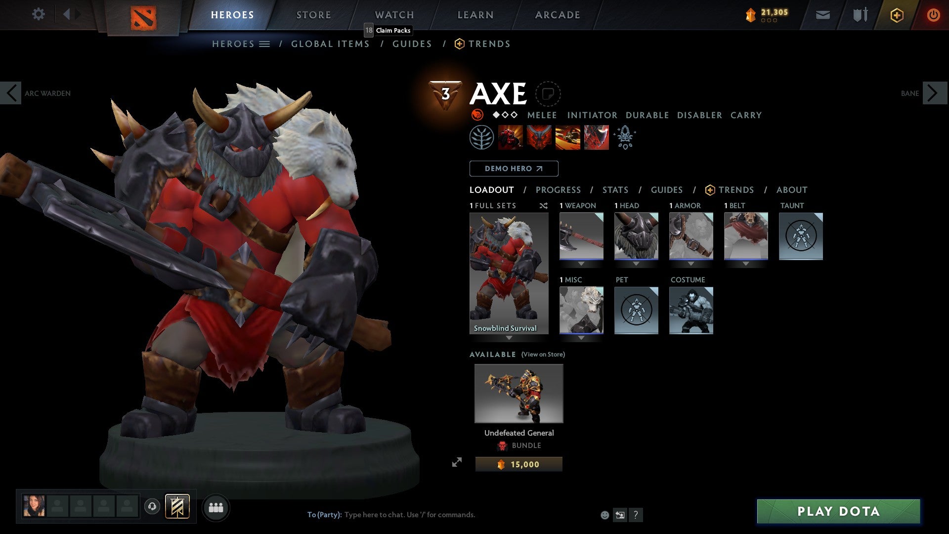 Legend III | MMR: 3334 - Behavior: 9532