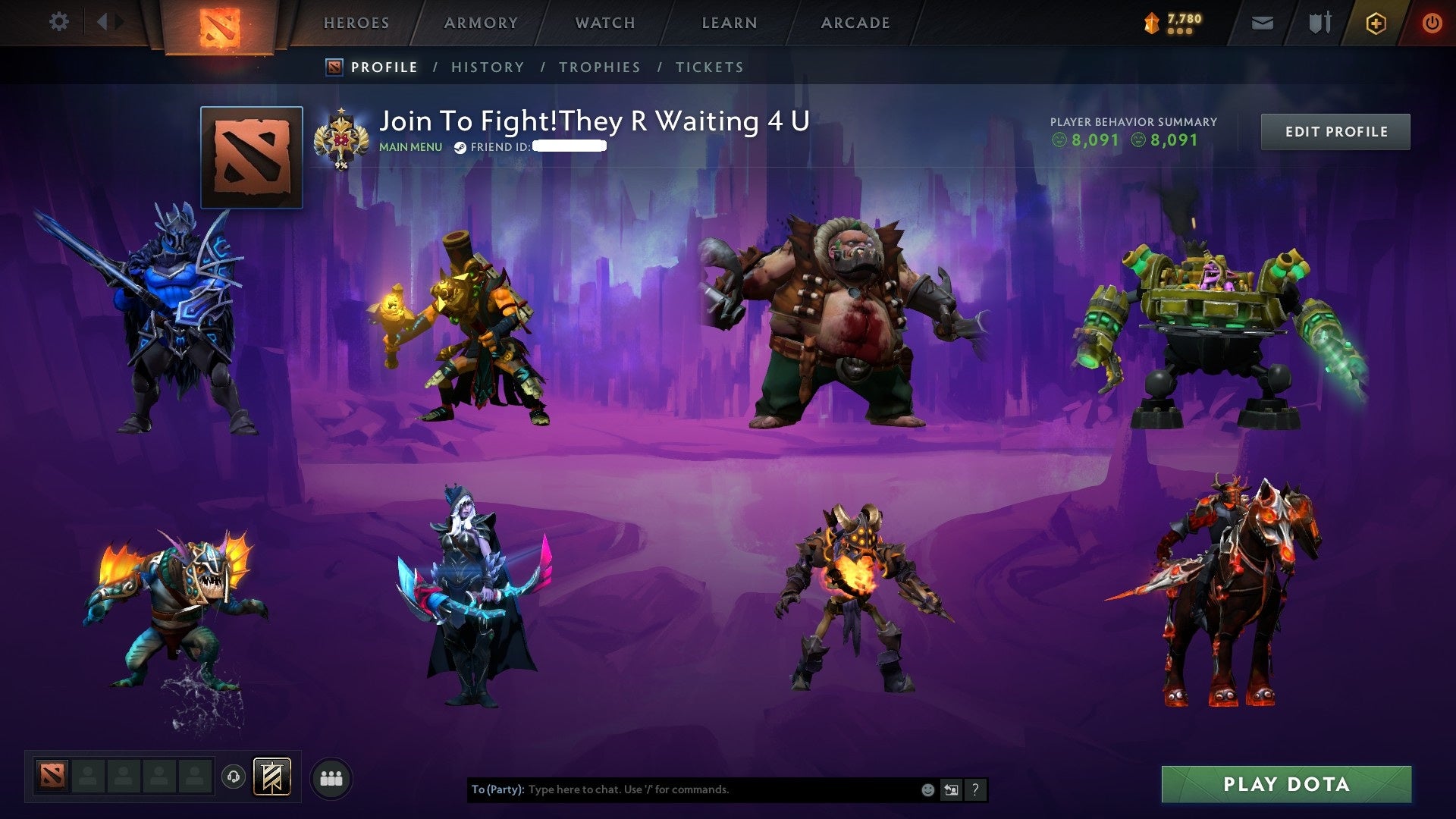 MMR: 3094 - Behavior: 8091