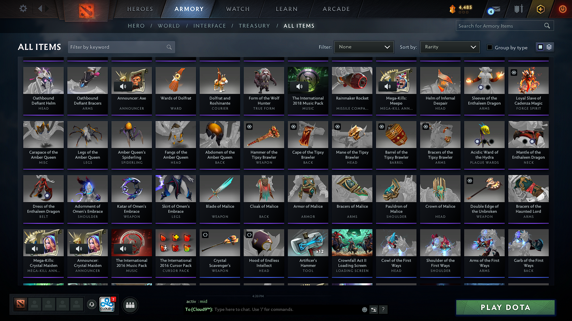 Ancient I | MMR: 3950 - Behavior: 11538 - Communication: 11538