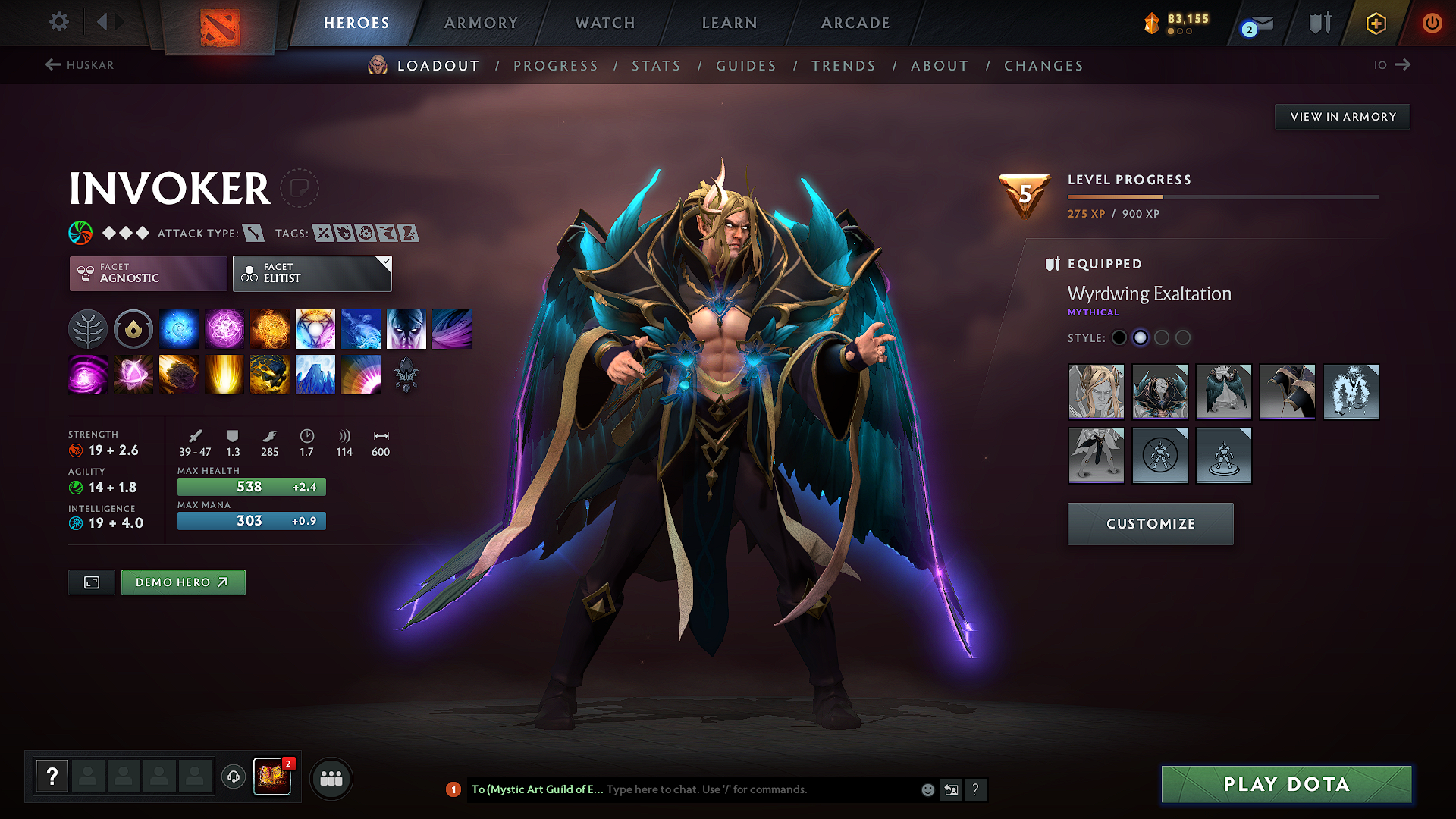 Legend I | MMR: 3098 - Behavior: 12000 - Communication: 12000