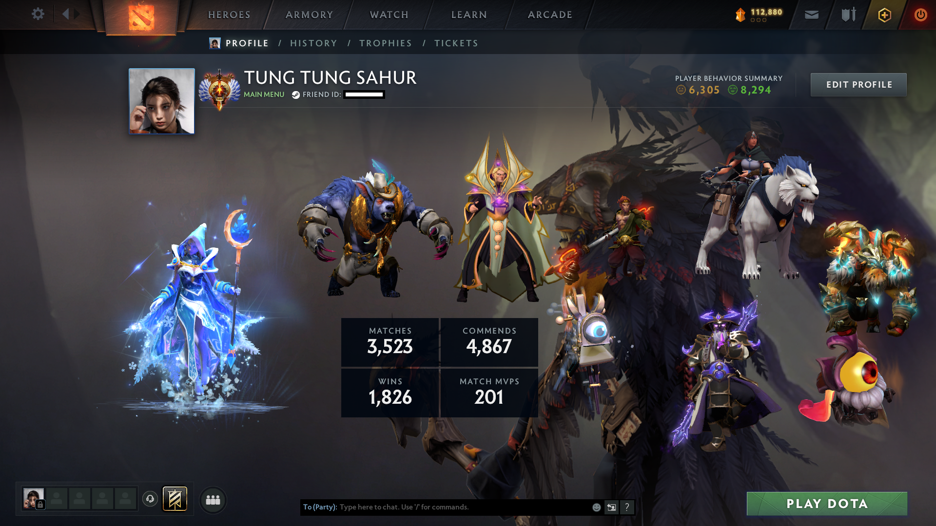 MMR: 5604 - Behavior: 8294