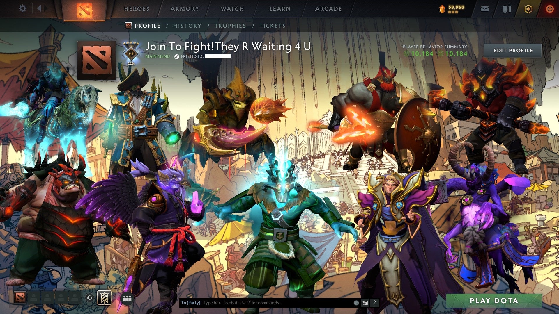 MMR: 1421 - Behavior: 10184