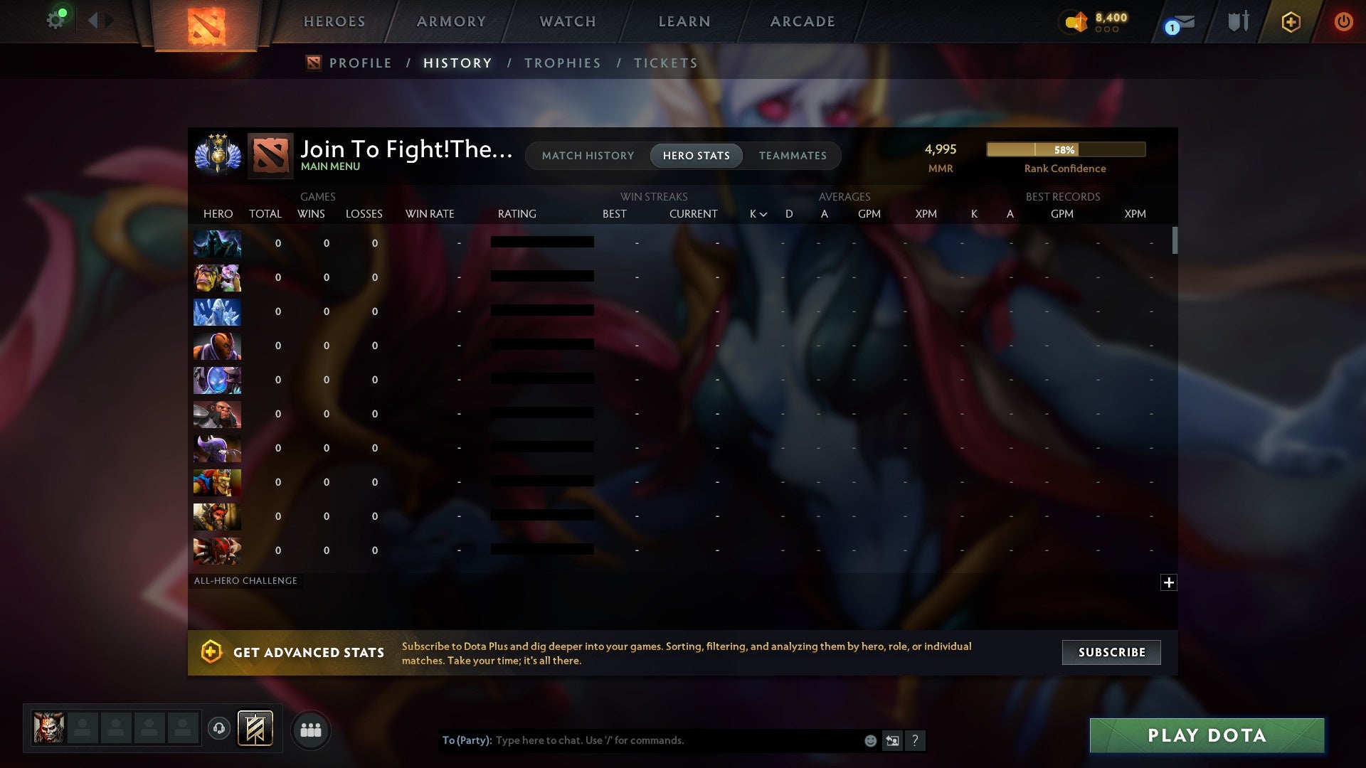 MMR: 4995 - Behavior: 10122