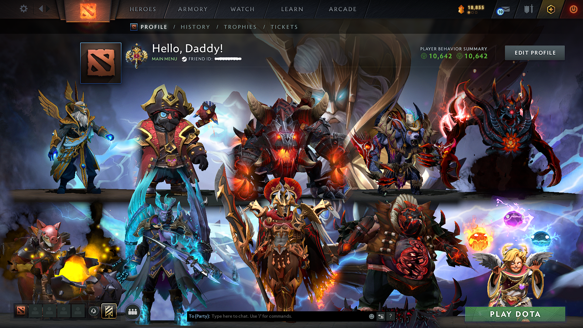 Legend I | MMR: 2984 - Behavior: 10642 - Communication: 10642