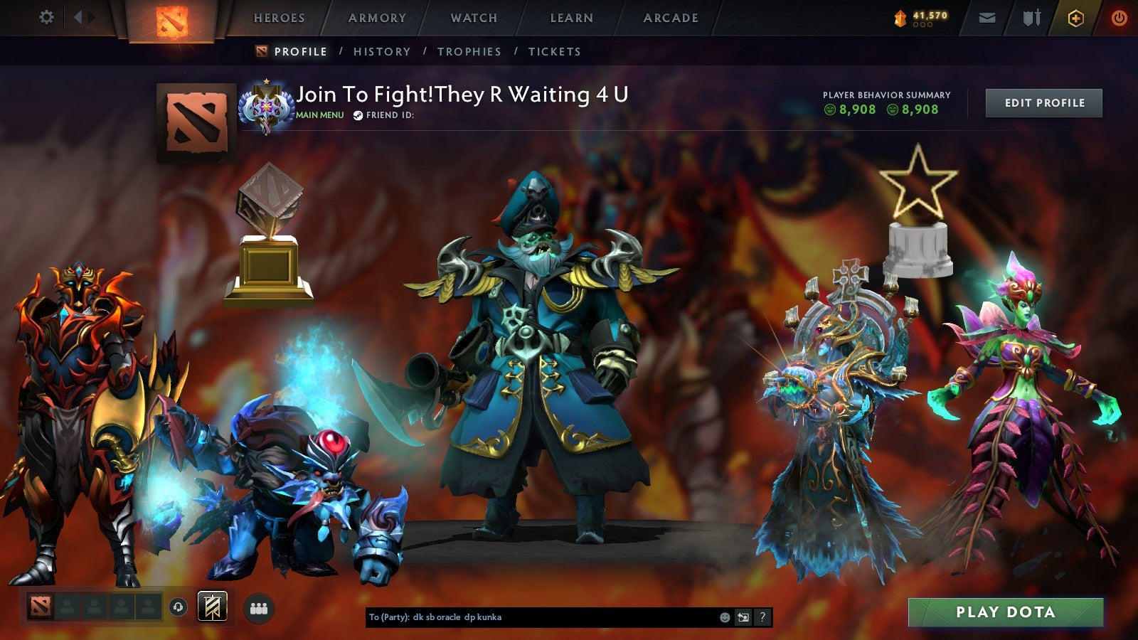 MMR: 3745 - Behavior: 8908