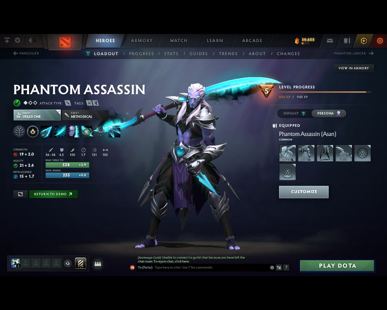 Guardian V | MMR: 1329 - Behavior: 11246