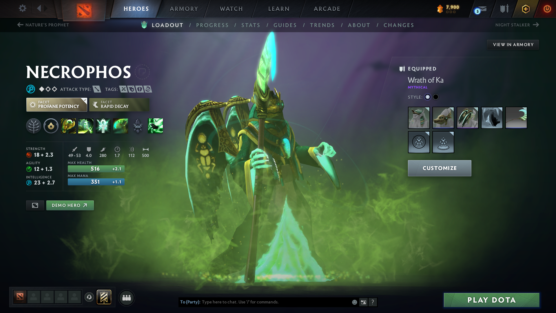 Archon I | MMR: 2317 - Behavior: 8488 - Communication: 8488