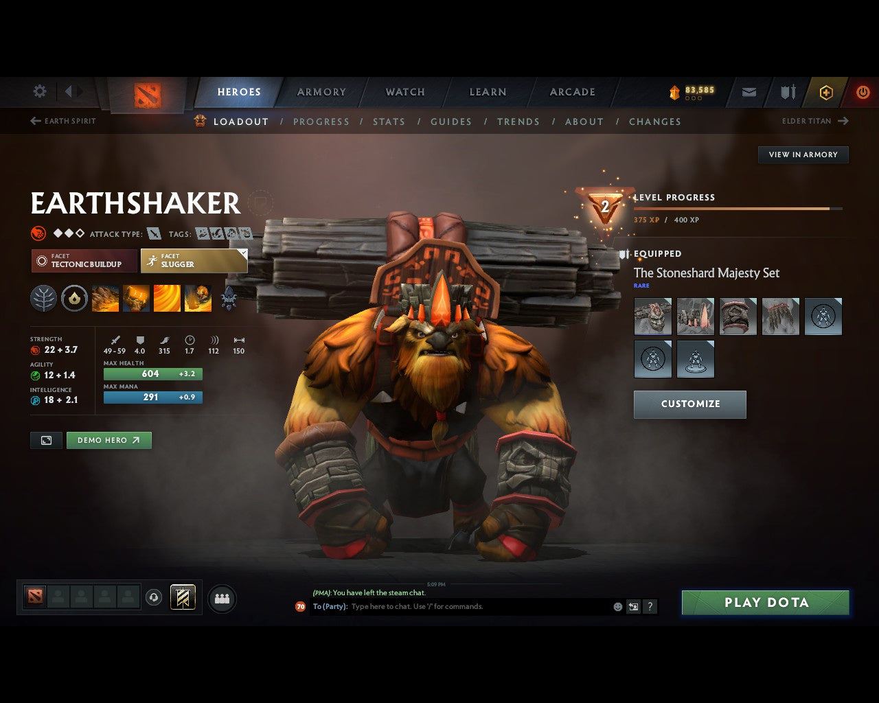 Archon V | MMR: 2816 - Behavior: 8652 - Communication: 8652