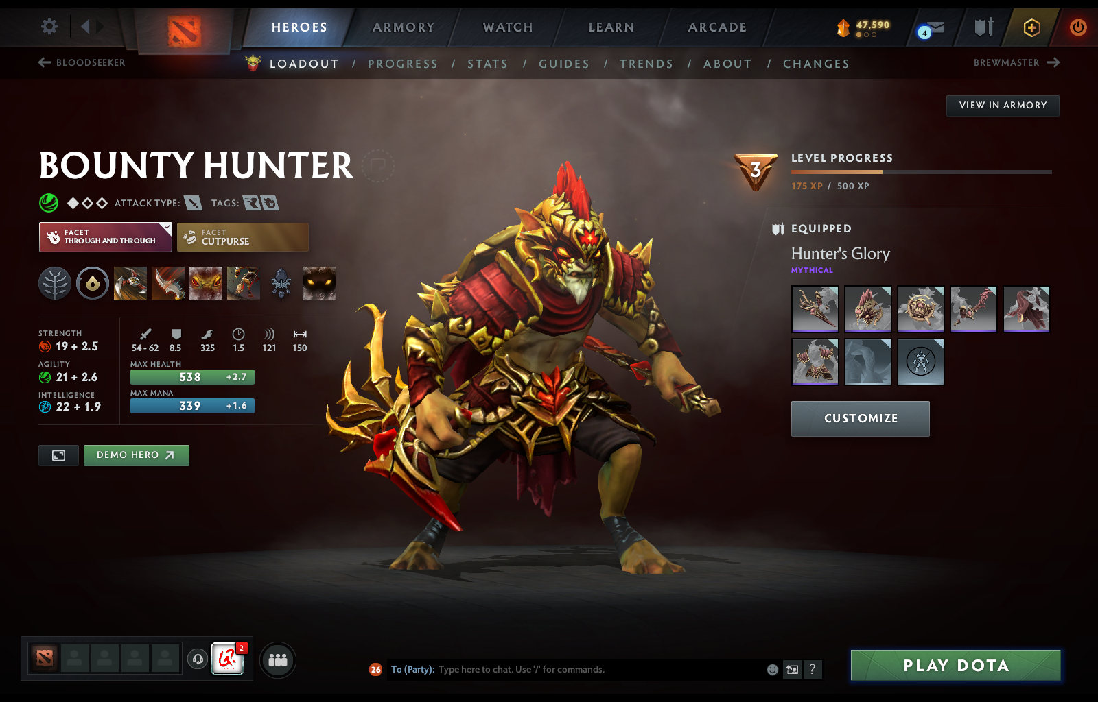 Legend I | MMR: 3107 - Behavior: 11345 - Communication: 11345