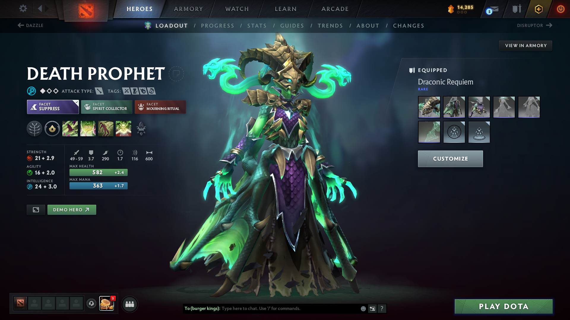 Archon V | MMR: 2869 - Behavior: 8352 - Communication: 8352