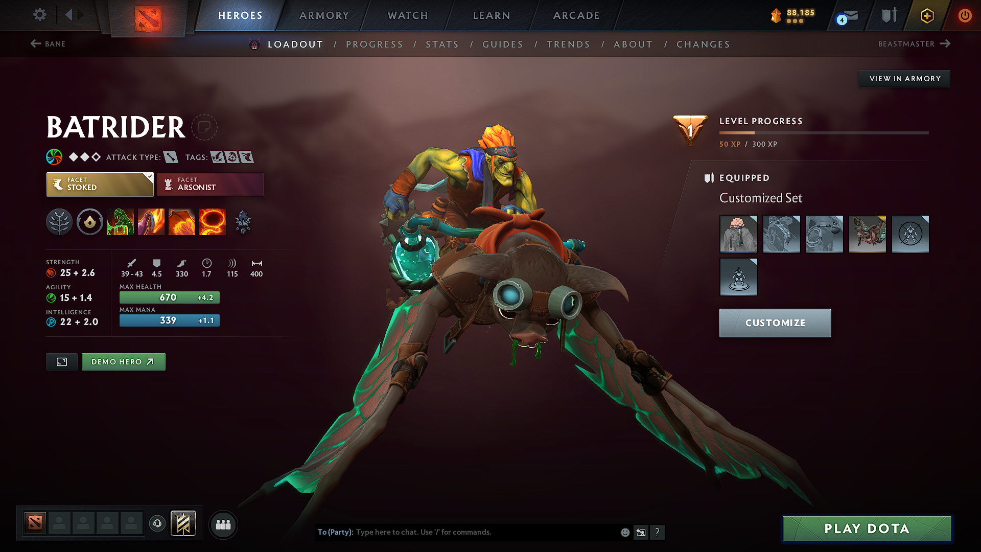 Legend V | MMR: 3575 - Behavior: 8180 - Communication: 8180