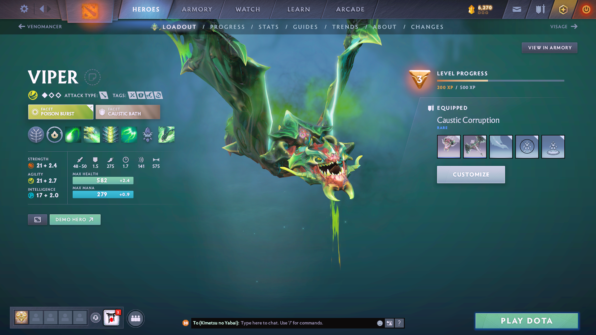 Legend I | MMR: 3108 - Behavior: 12000 - Communication: 11983