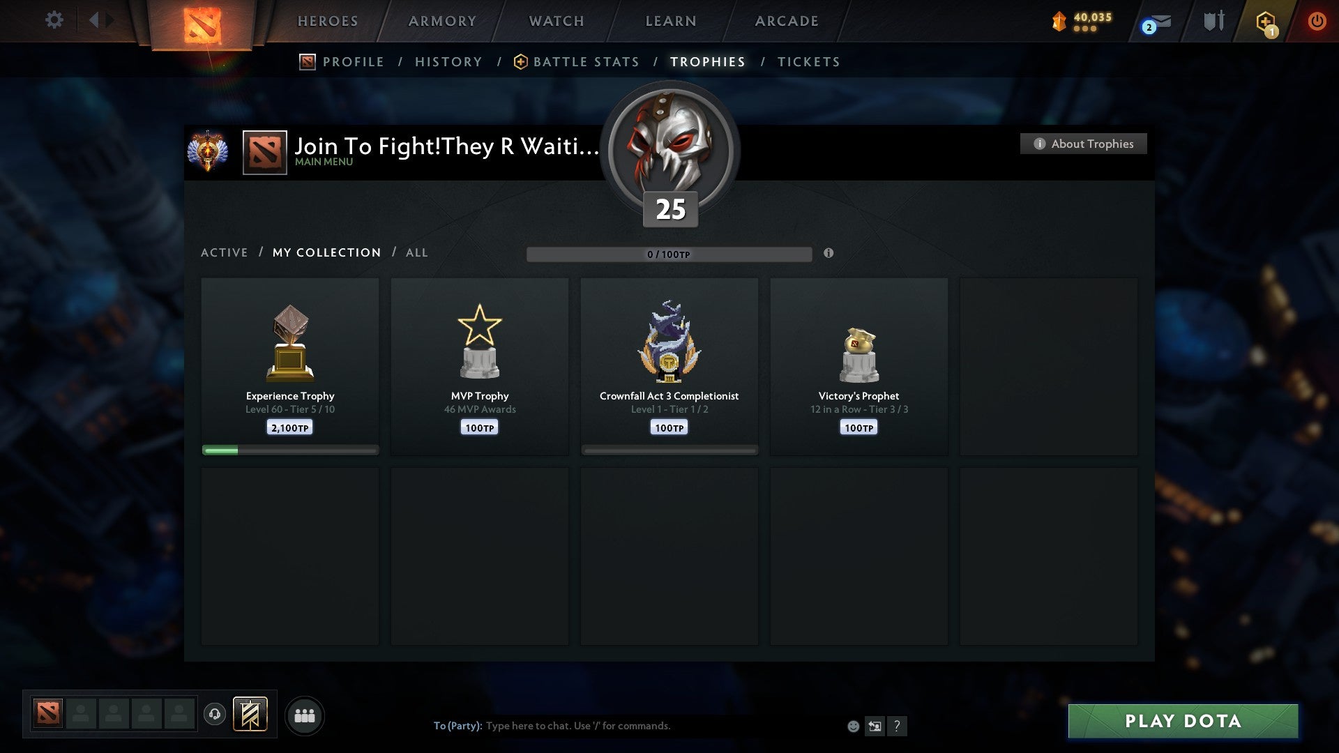 Immortal | MMR: 6128 - Behavior: 9279 - Communication: 9279