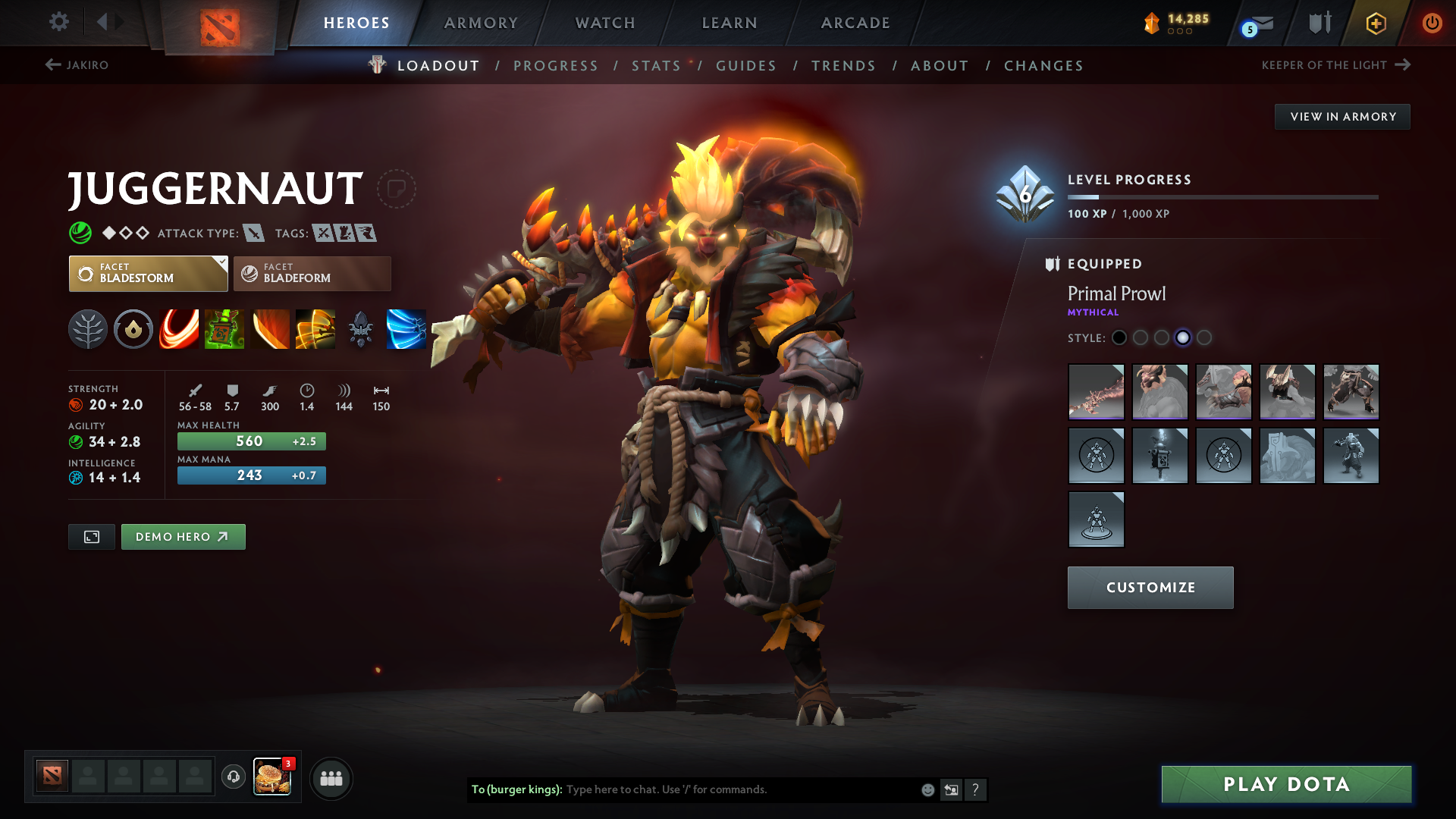 Archon V | MMR: 2869 - Behavior: 8352 - Communication: 8352