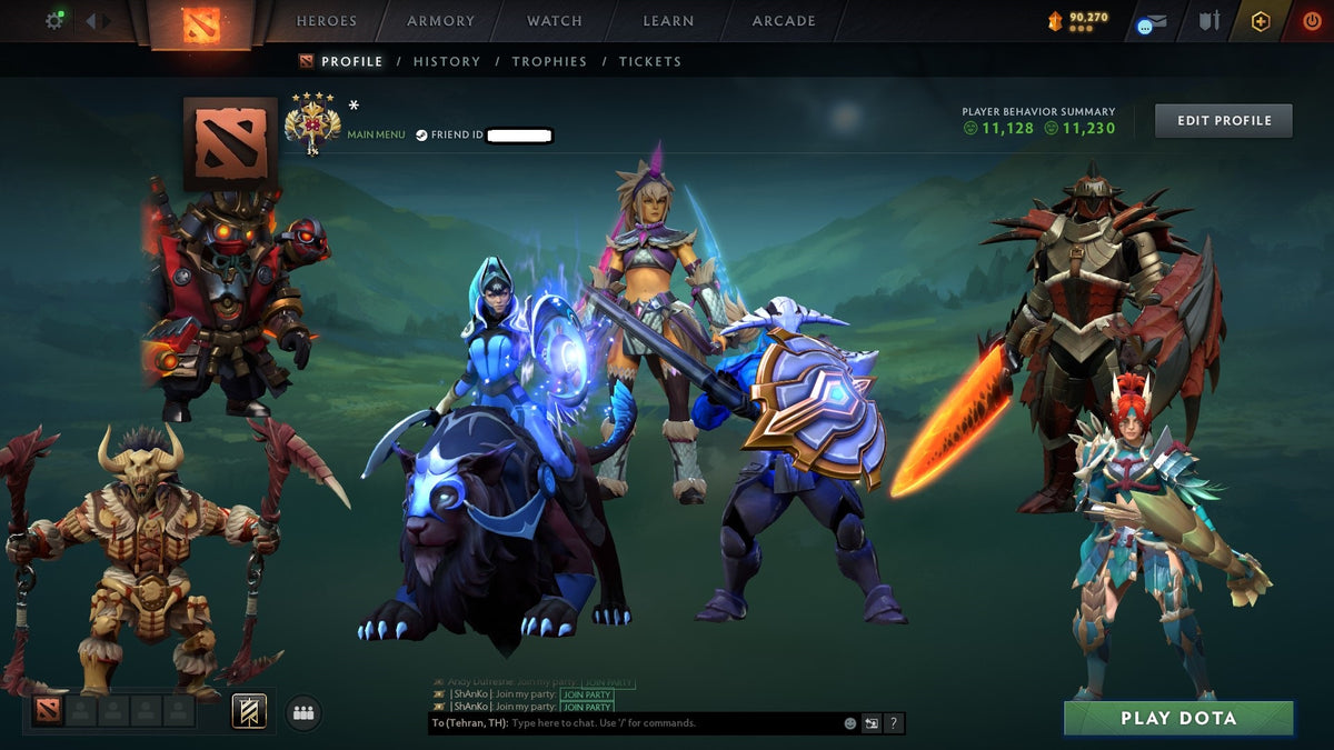 MMR: 3548 - Behavior: 11128