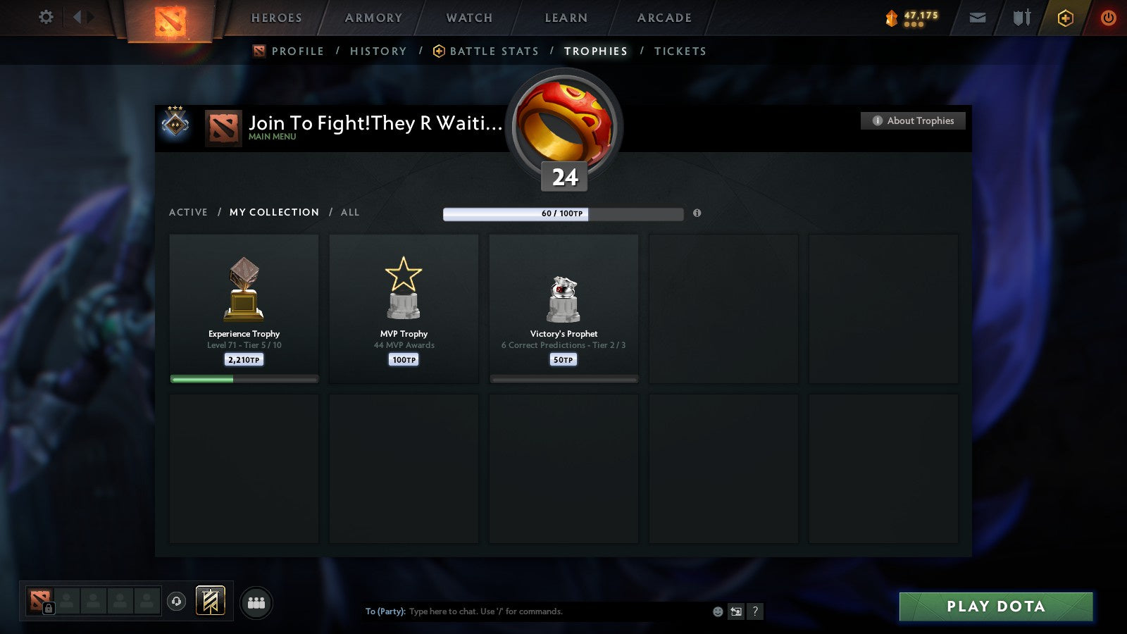 MMR: 1073 - Behavior: 7834