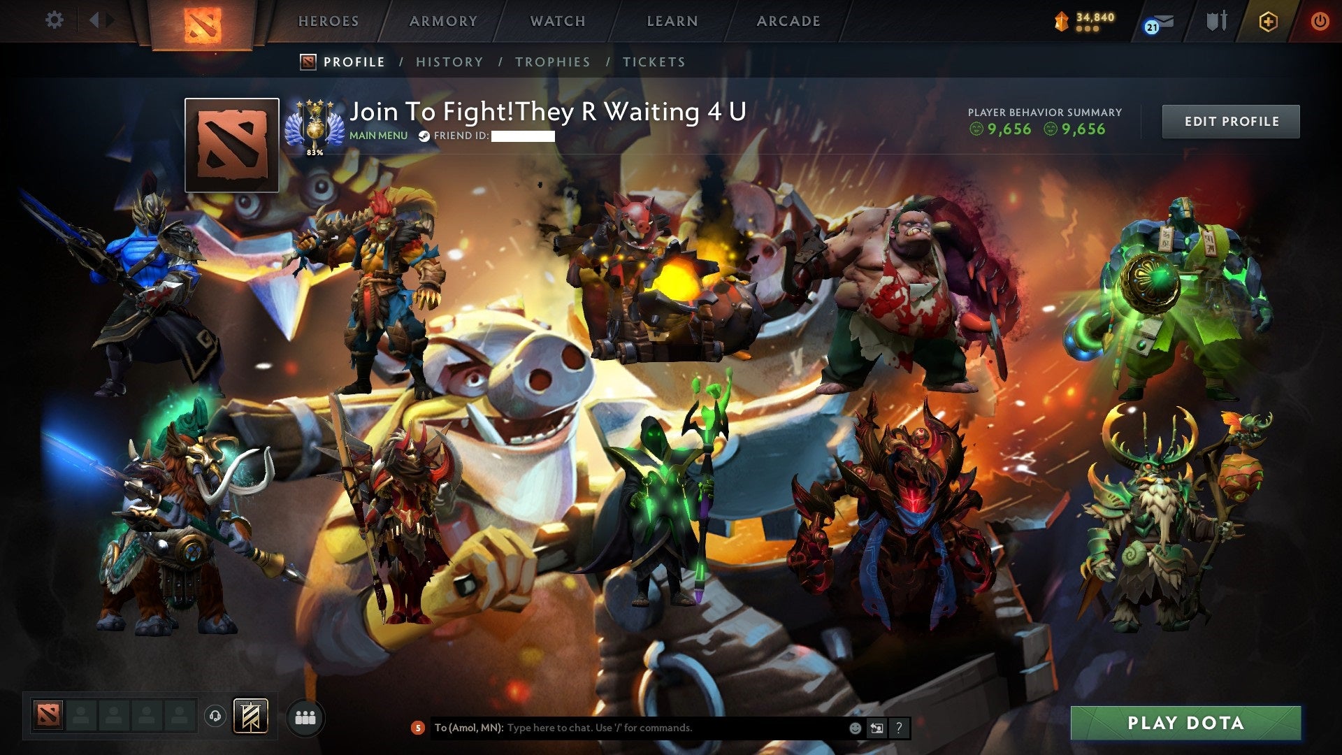 MMR: 5387 - Behavior: 9656