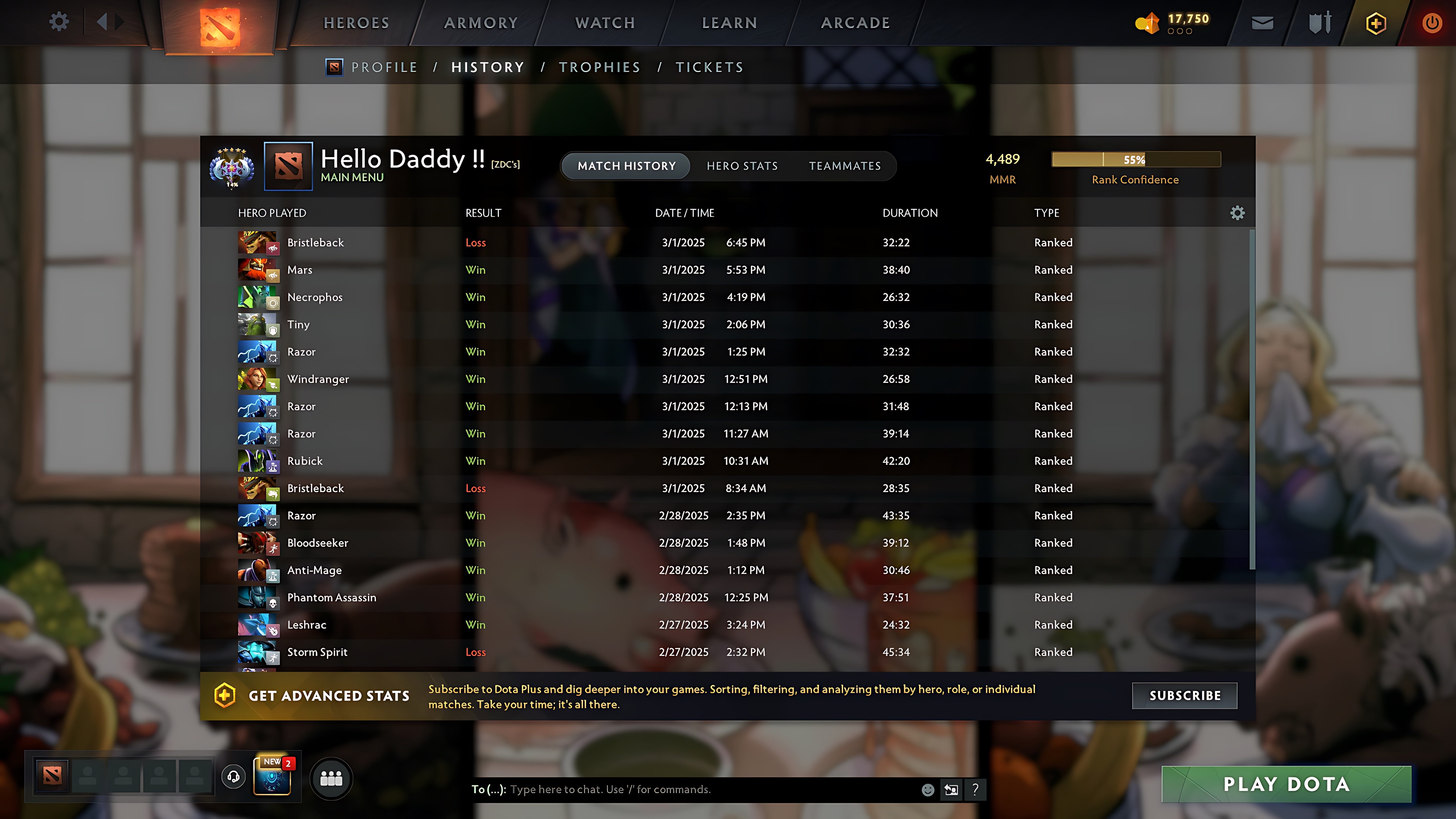 MMR: 4489 - Behavior: 10997