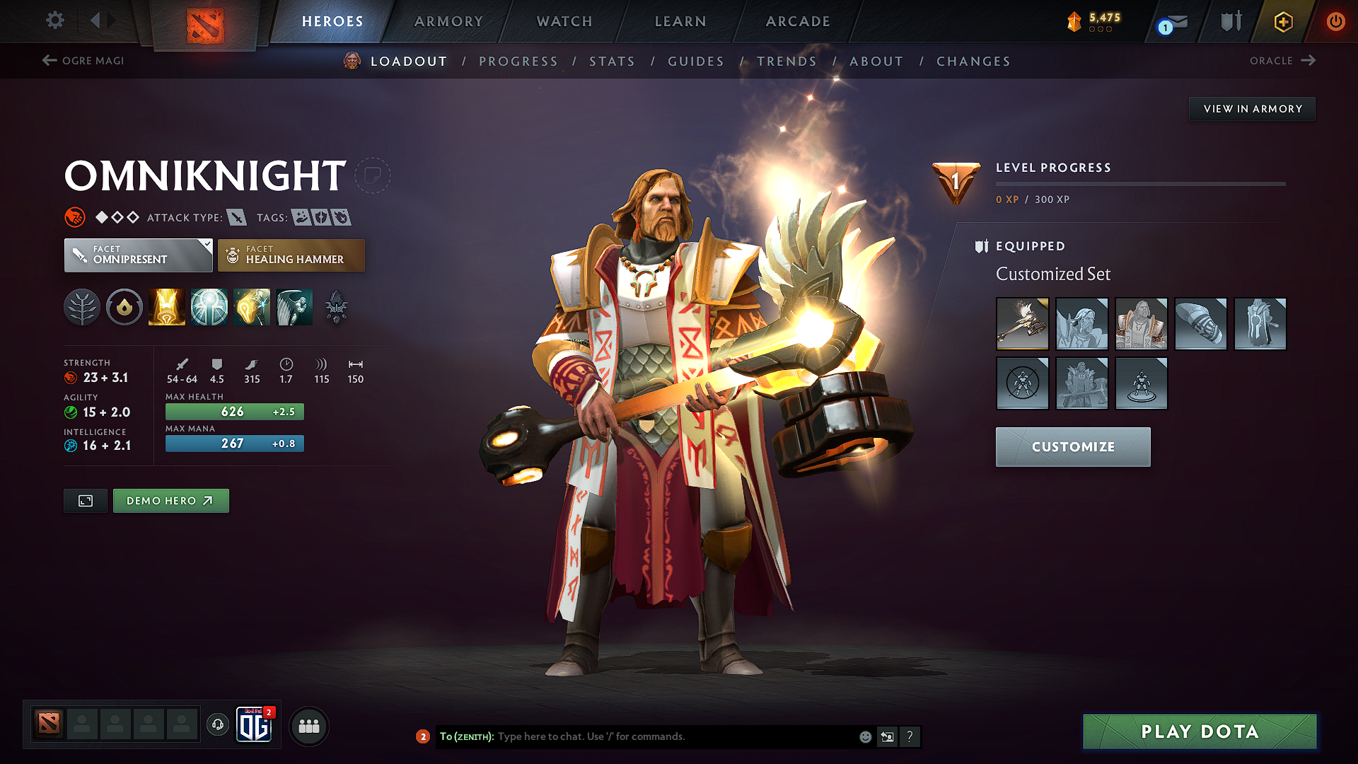 Legend V | MMR: 3831 - Behavior: 10353 - Communication: 10353