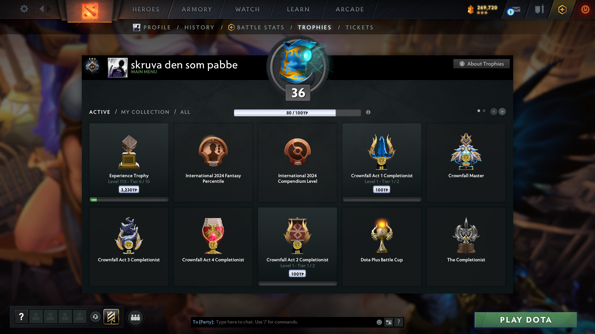 MMR: 1105 - Behavior: 10626