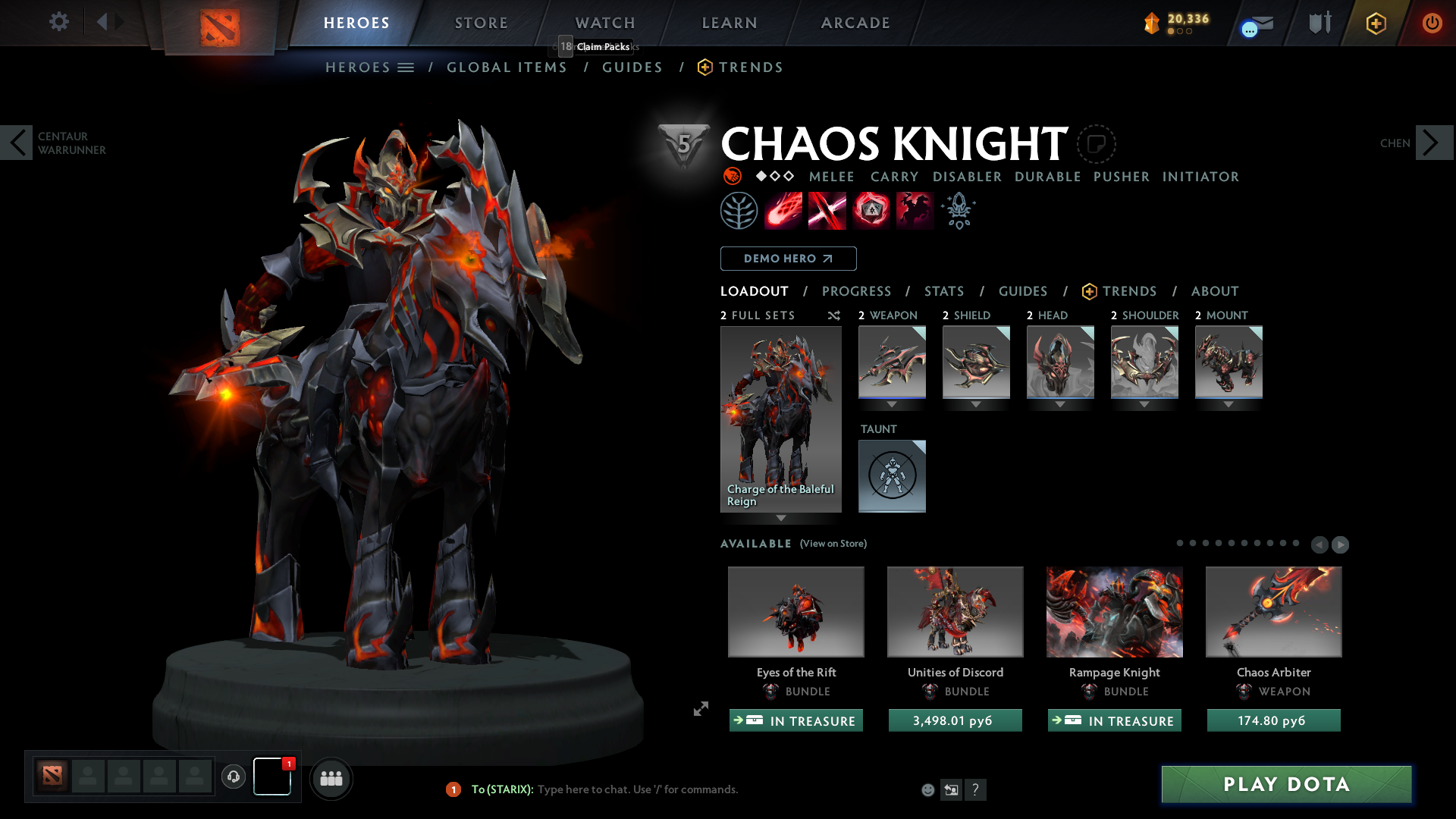 Archon V | MMR: 2996 - Behavior: 9840