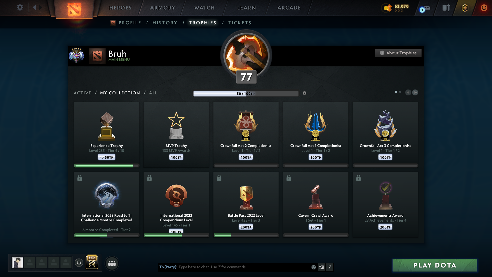 Ancient V | MMR: 4317 - Behavior: 11200 - Communication: 11200