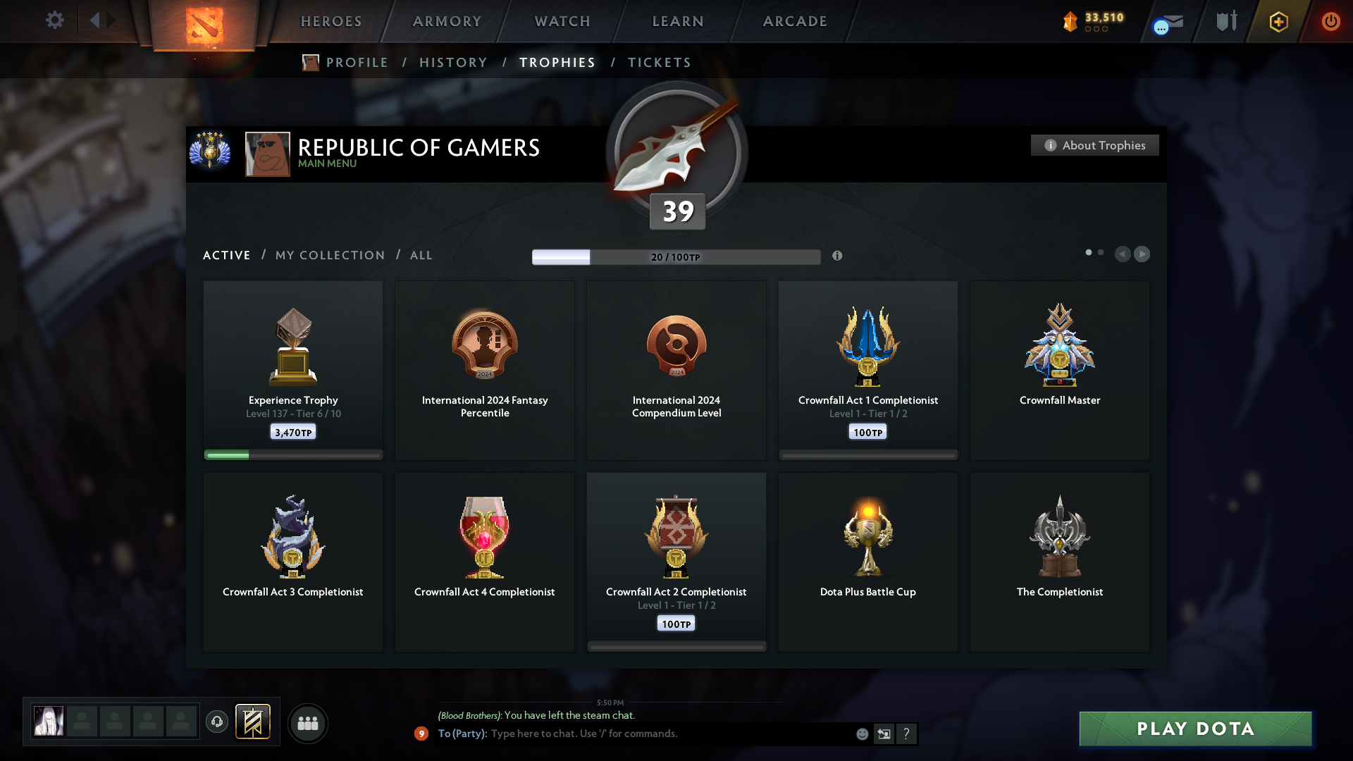 Divine V | MMR: 5424 - Behavior: 11906 - Communication: 11799