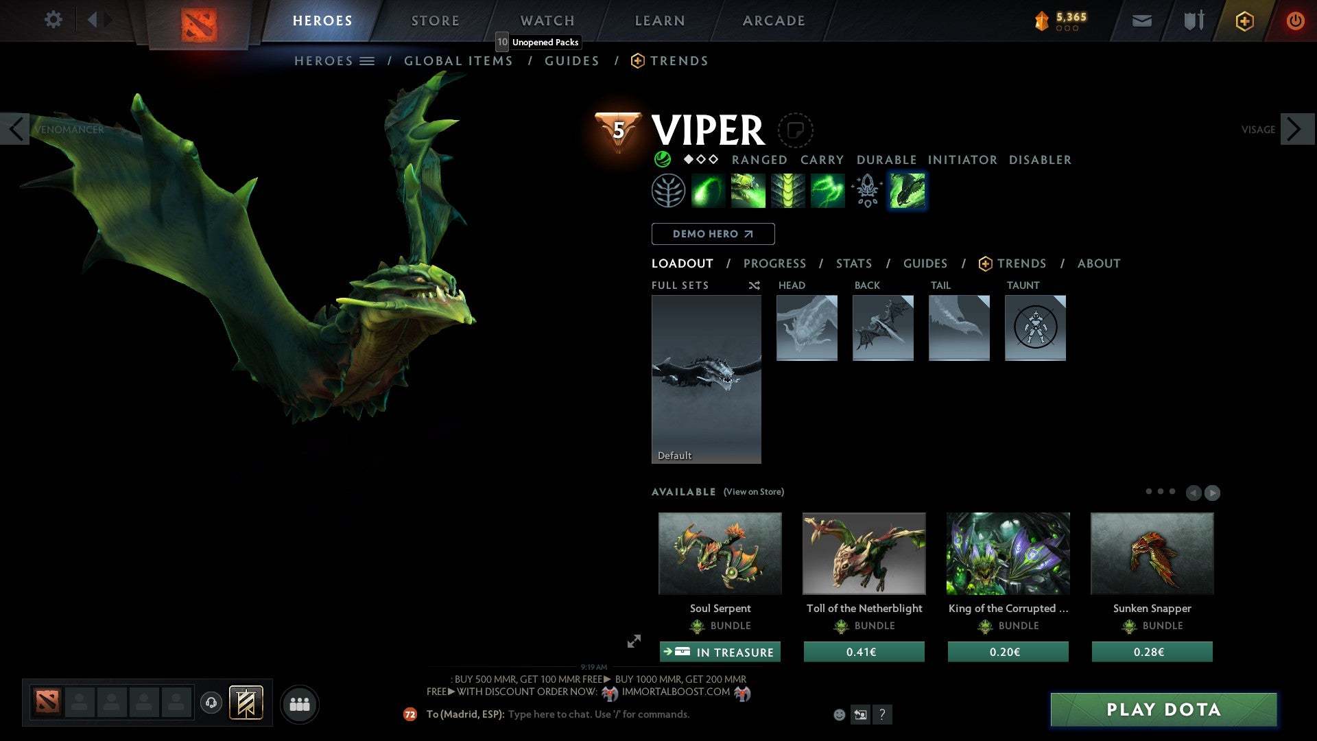 Legend II | MMR: 3220 - Behavior: 10000