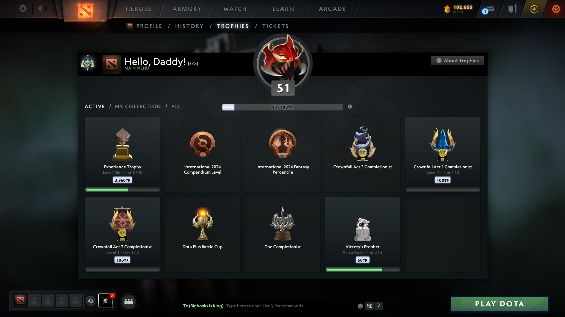 Archon I | MMR: 2289 - Behavior: 10649 - Communication: 10649