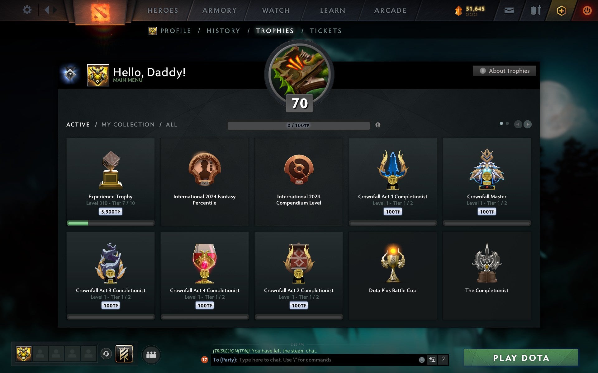 Legend III | MMR: 3306 - Behavior: 11969