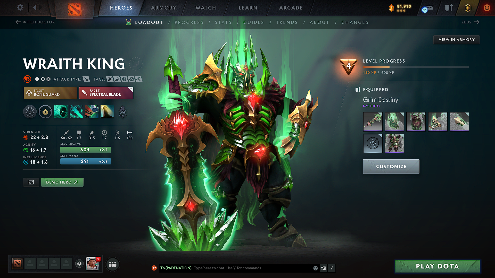 Legend I | MMR: 3100 - Behavior: 11914 - Communication: 11914